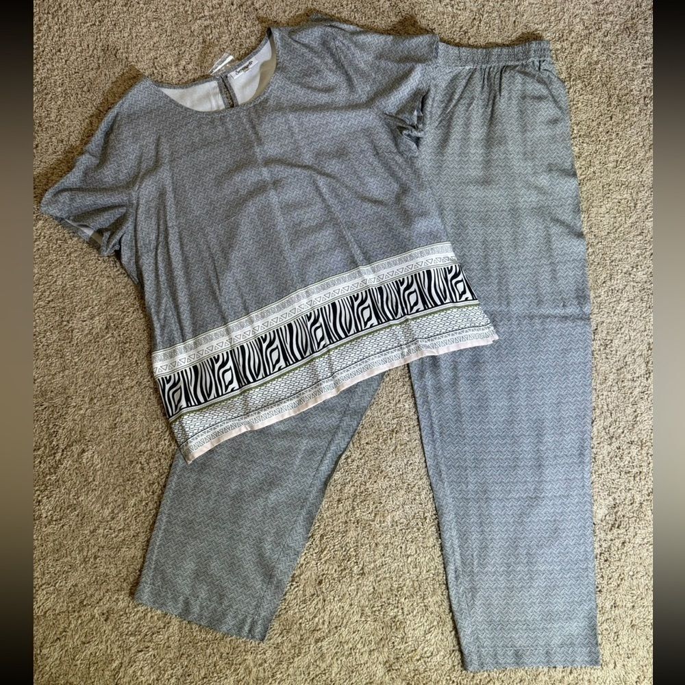Women’s~Serengeti~Size XL~Matching Pants & Top Set~New Condition~TC